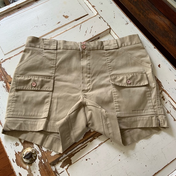 Vintage 1990’s Sportiff Shorts Double Pink Button - Picture 6 of 10